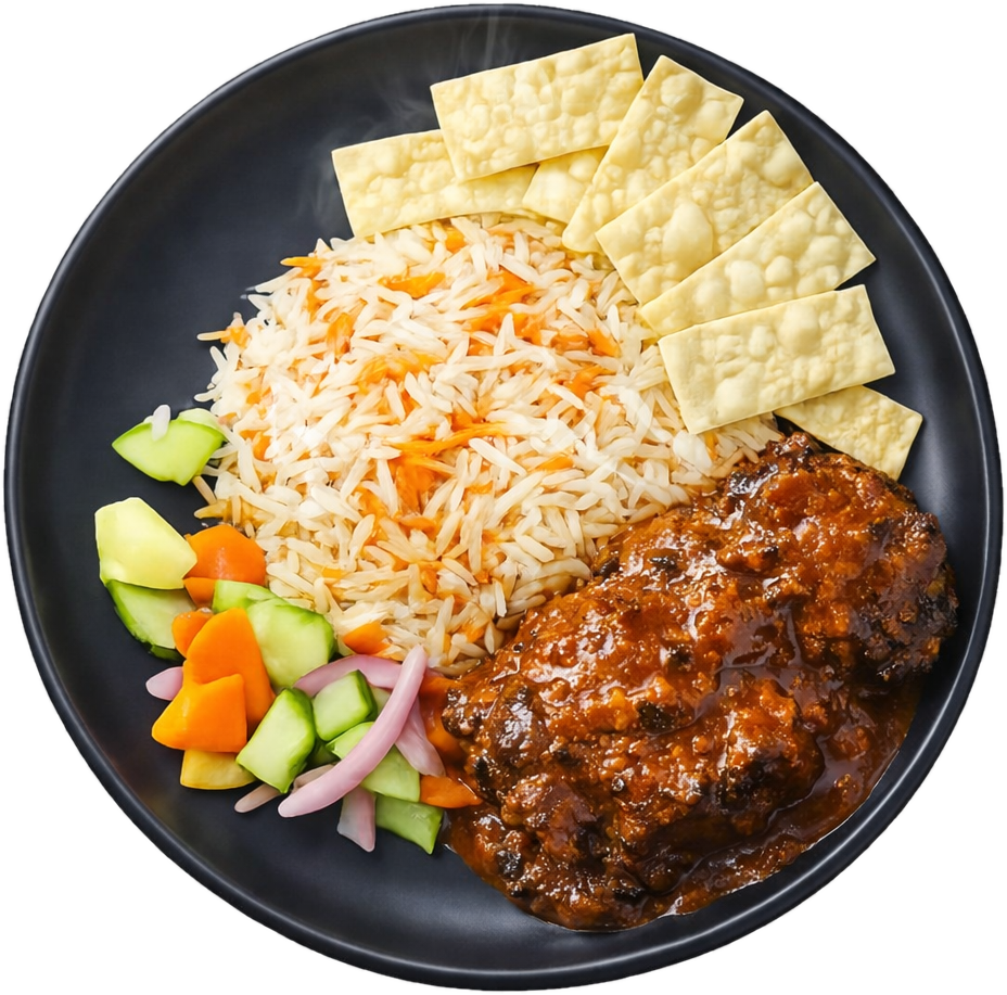 Nasi beriyani kambing Seri Nian